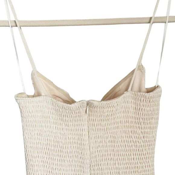 MISHA Sally Mini Dress 2 Ivory NWT - Picture 5 of 9